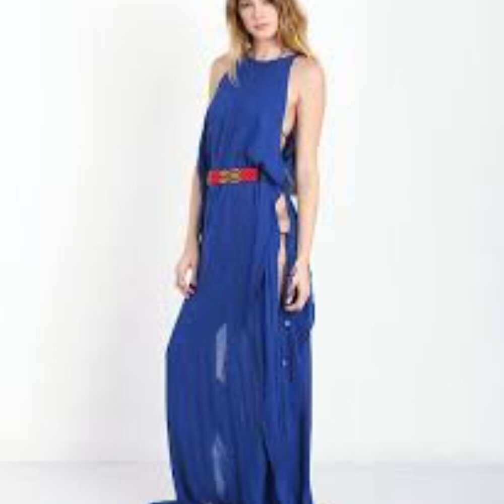 Indah Twiga Dress Small NWT (Blue)